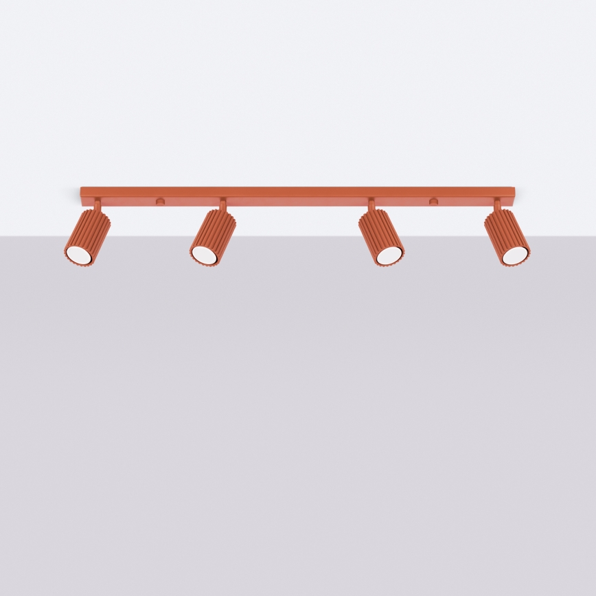 Brilagi - Spot CRESTO 4xGU10/10W/230V vermelho