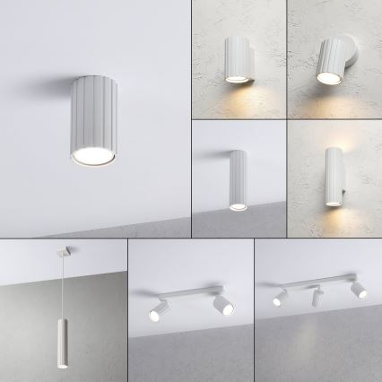 Brilagi - Spot CRISPINA 1xGU10/10W/230V 10 cm branco