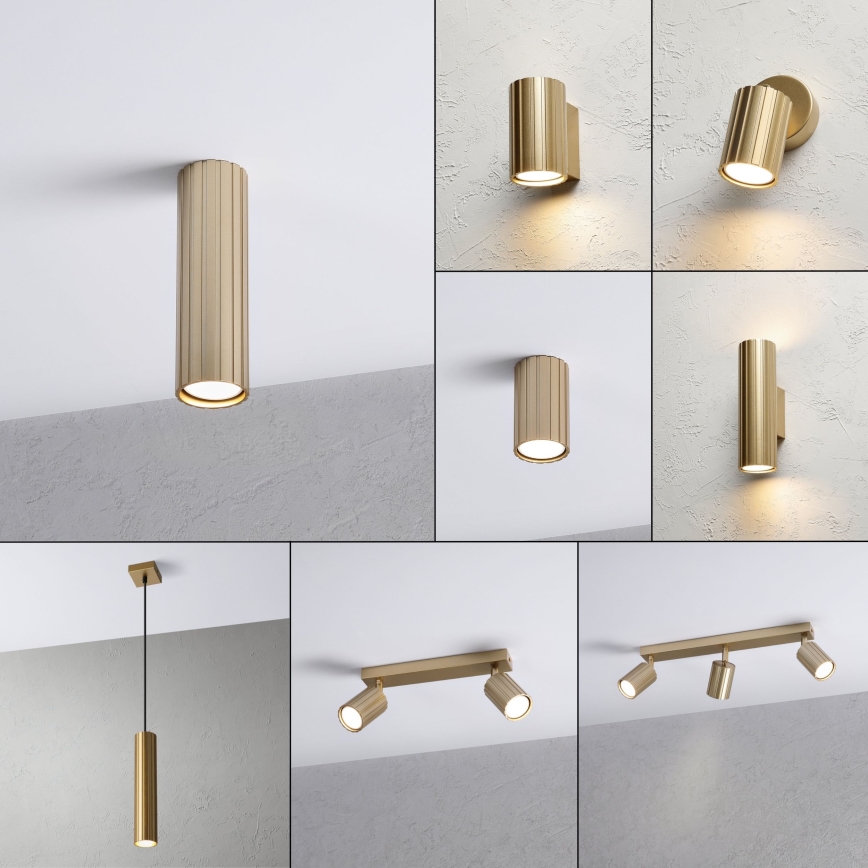 Brilagi - Spot CRISPINA 1xGU10/10W/230V 20 cm dourado