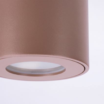 BRILAGI - Spot de casa de banho MIA 1xGU10/30W/230V 84x80 mm castanho IP54