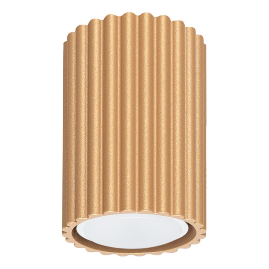 Brilagi - Spot de embutir LED CRESTO 1xGU10/10W/230V 10 cm dourado