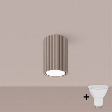 Brilagi - Spot de LED CRESTO 1xGU10/10W/230V 10 cm taupe