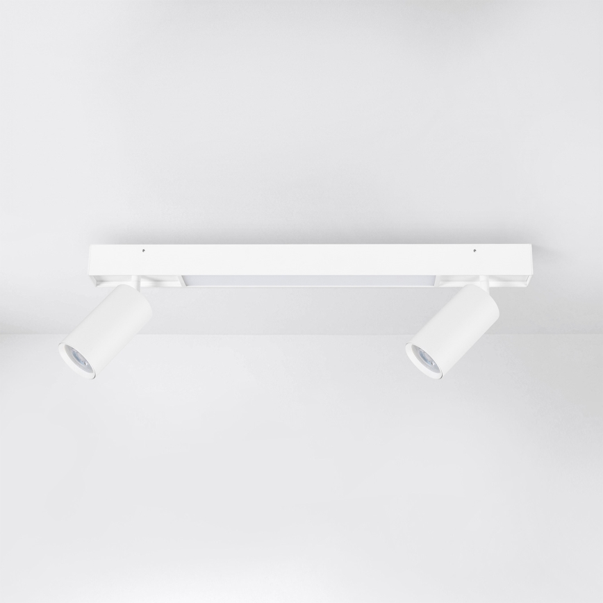 Brilagi - Spot de LED SELE 2xGU10/30W/230V + LED/15W branco