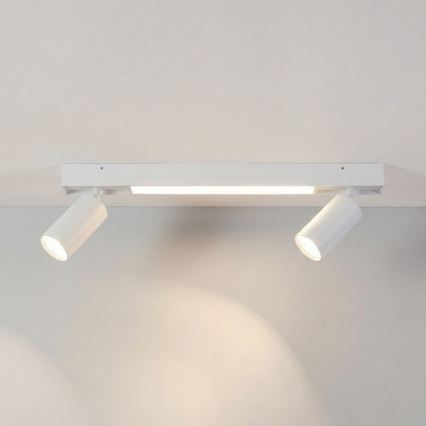 Brilagi - Spot de LED SELE 2xGU10/30W/230V + LED/15W branco