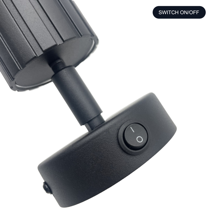 Brilagi - Spot de parede CRISPINA 1xGU10/10W/230V preto