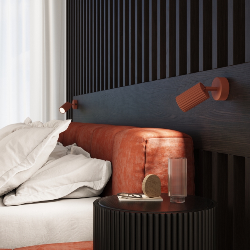 Brilagi - Spot de parede LED CRESTO 1xGU10/10W/230V vermelho