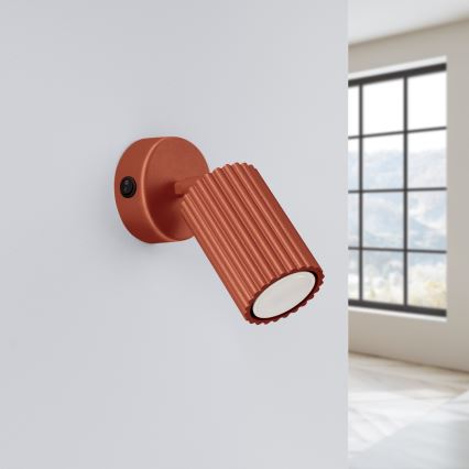 Brilagi - Spot de parede LED CRESTO 1xGU10/10W/230V vermelho