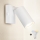 Brilagi - Spot de parede LED RGBW regulável com interruptor SELE 1xGU10/4,8W/230V 3000K branco + controlo remoto