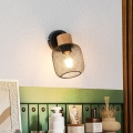 BRILAGI - Spot de parede orientável BASKLITE 1xE27/15W/230V madeira/preto