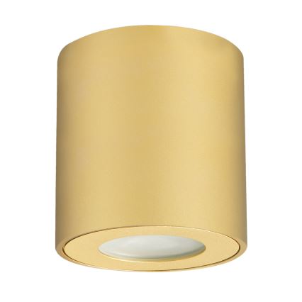 Brilagi - Spot de teto para casa de banho MIA 1xGU10/30W/230V 84x80 mm dourado IP54