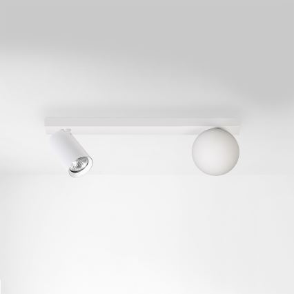 Brilagi - Spot de teto SELE BALL 1xGU10/30W/230V + 1xG9/10W branco