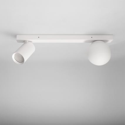 Brilagi - Spot de teto SELE BALL 1xGU10/30W/230V + 1xG9/10W branco