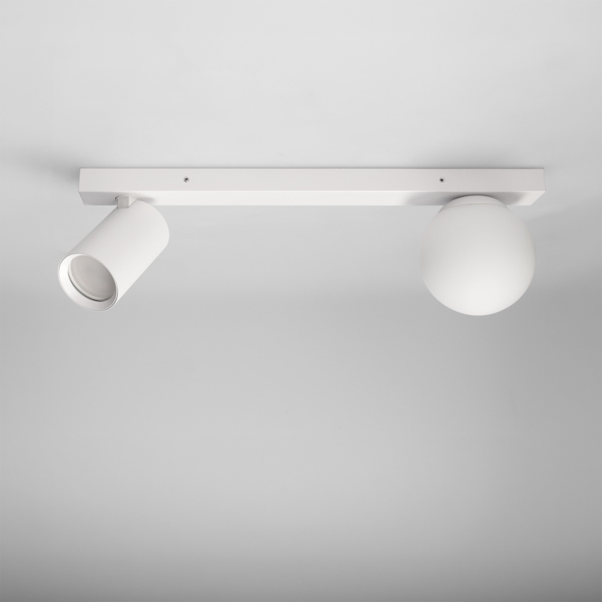 Brilagi - Spot de teto SELE BALL 1xGU10/30W/230V + 1xG9/10W branco