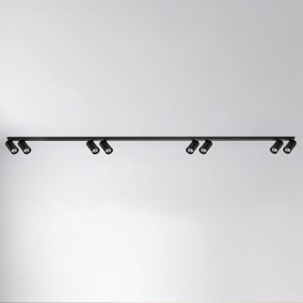 Brilagi - Spot de teto SELE LONG 8xGU10/30W/230V preto