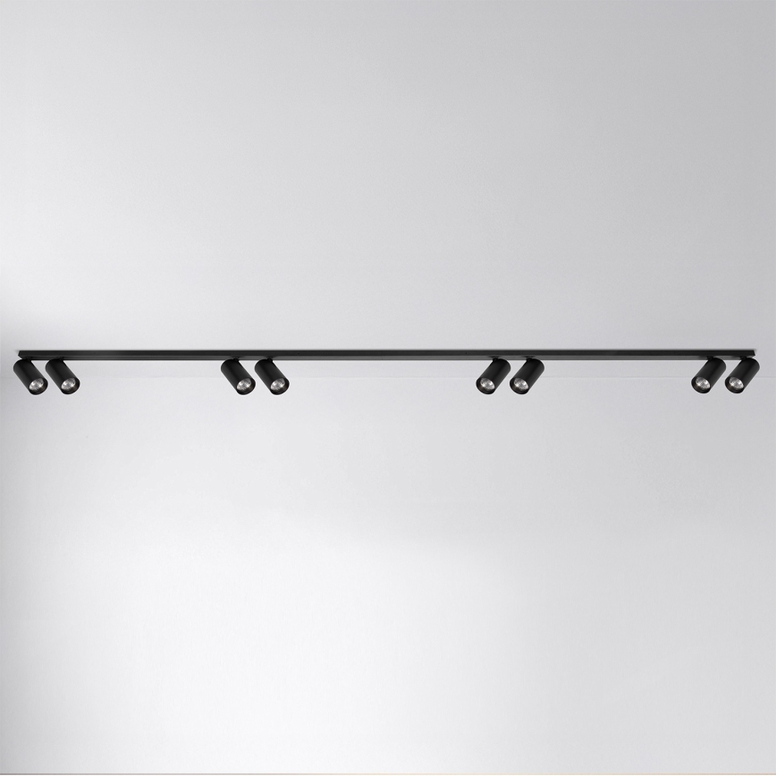 Brilagi - Spot de teto SELE LONG 8xGU10/30W/230V preto