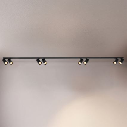 Brilagi - Spot de teto SELE LONG 8xGU10/30W/230V preto