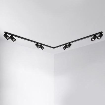 Brilagi - Spot de teto SELE LONG 8xGU10/30W/230V preto