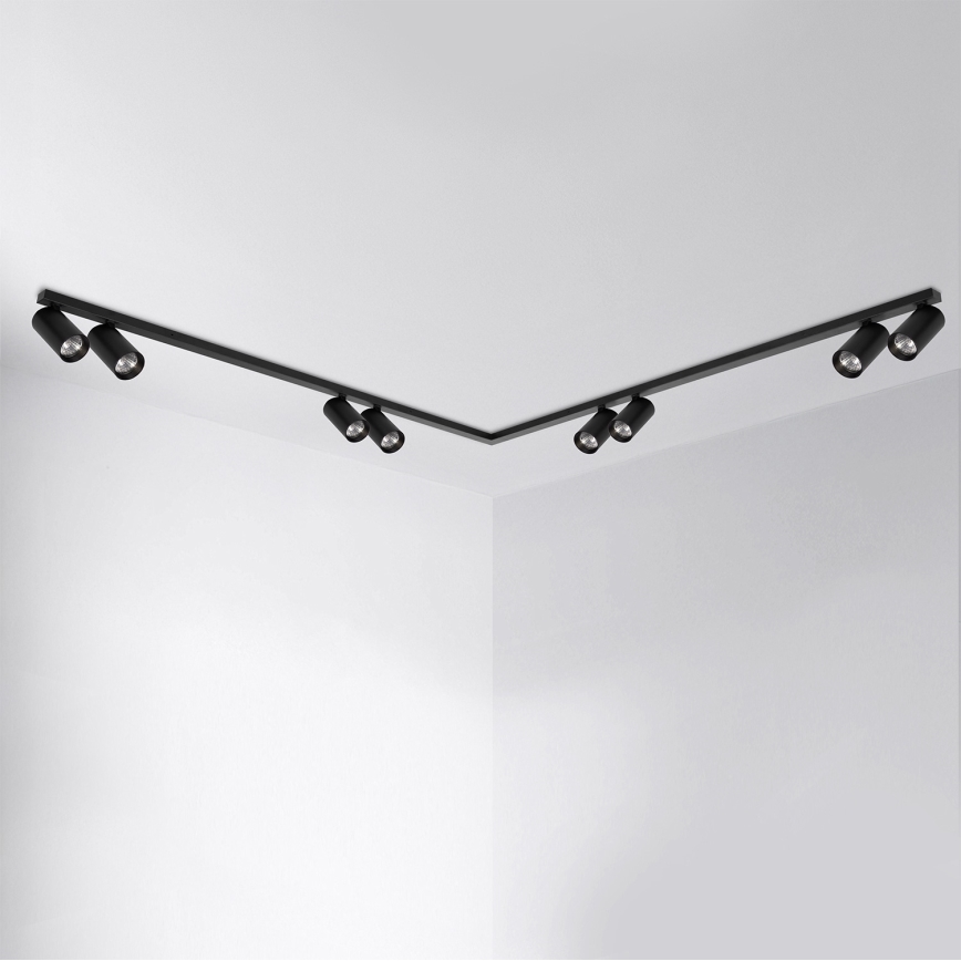 Brilagi - Spot de teto SELE LONG 8xGU10/30W/230V preto