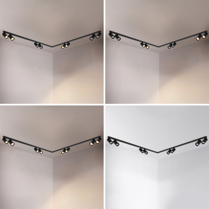 Brilagi - Spot de teto SELE LONG 8xGU10/30W/230V preto