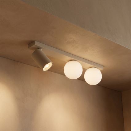 BRILAGI - Spot direcional SELE BALL 1xGU10/30W/230V + 2xG9/10W bege