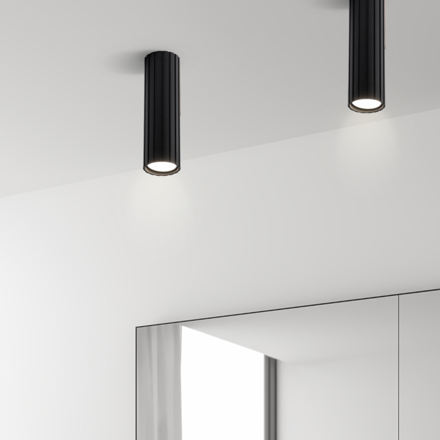 Brilagi - Spot direcionável CRISPINA 1xGU10/10W/230V 20 cm preto