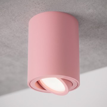 BRILAGI - Spot direcionável MIA 1xGU10/30W/230V 100x80 mm rosa