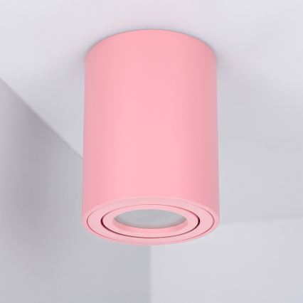 BRILAGI - Spot direcionável MIA 1xGU10/30W/230V 100x80 mm rosa