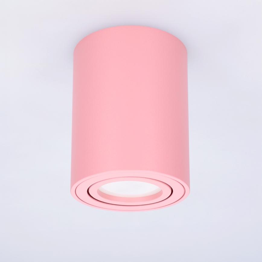 BRILAGI - Spot direcionável MIA 1xGU10/30W/230V 100x80 mm rosa