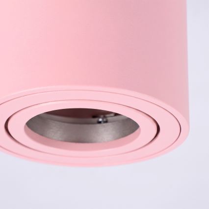 BRILAGI - Spot direcionável MIA 1xGU10/30W/230V 100x80 mm rosa