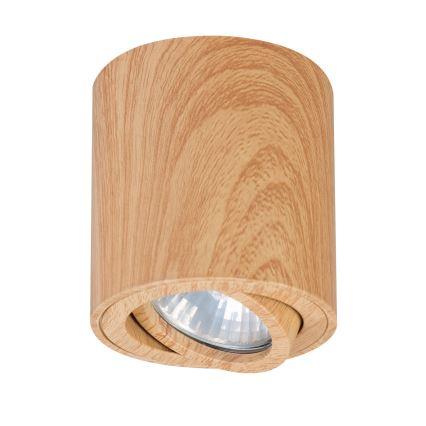 Brilagi - Spot LED RGBW dimerizável MIA 1xGU10/4,8W/230V 3000K 84x80 mm castanho + comando remoto