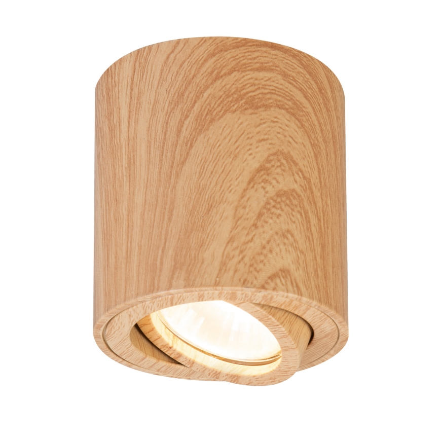 Brilagi - Spot LED RGBW dimerizável MIA 1xGU10/4,8W/230V 3000K 84x80 mm castanho + comando remoto