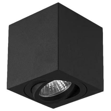 Brilagi - Spot embutido LED RGBW dimerizável MIA 1xGU10/4,8W/230V 3000K 84x80 mm preto + comando remoto
