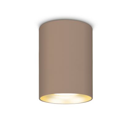 Brilagi - Foco LED RGBW dimerizável TRINE 1xGU10/6W/230V 3000K bege/dourado + controlo remoto
