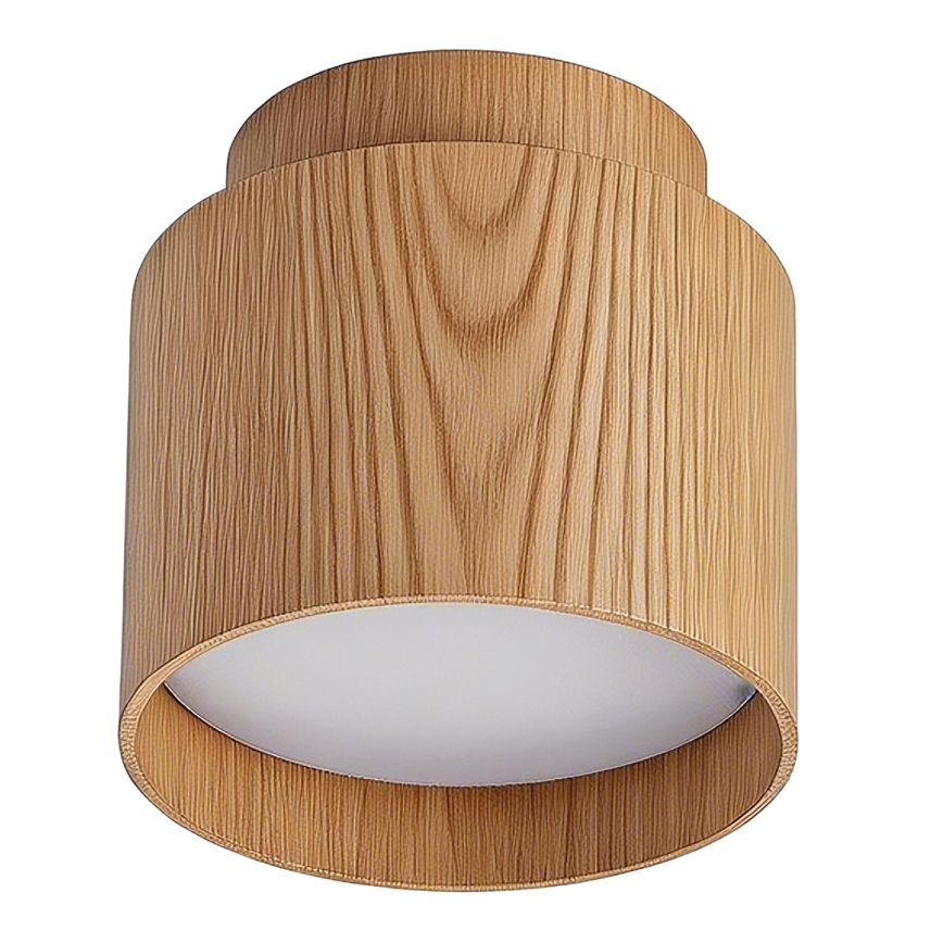 BRILAGI - Spot LED BACKLIT 1xGX53/15W/230V + LED/3W Ø 8 cm acabamento carvalho
