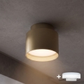 BRILAGI - Spot LED BACKLIT 1xGX53/15W/230V + LED/3W, diâmetro 8 cm, dourado