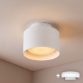 BRILAGI - Spot LED BACKLIT 1xGX53/15W/230V + LED/3W Ø 10 cm branco