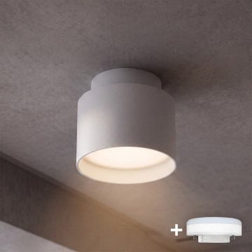BRILAGI - Spot LED BACKLIT 1xGX53/15W/230V + LED/3W Ø 8 cm branco
