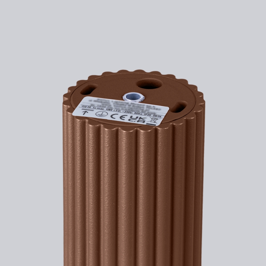 Brilagi - Spot LED CRESTO 1xGU10/10W/230V 10 cm castanho