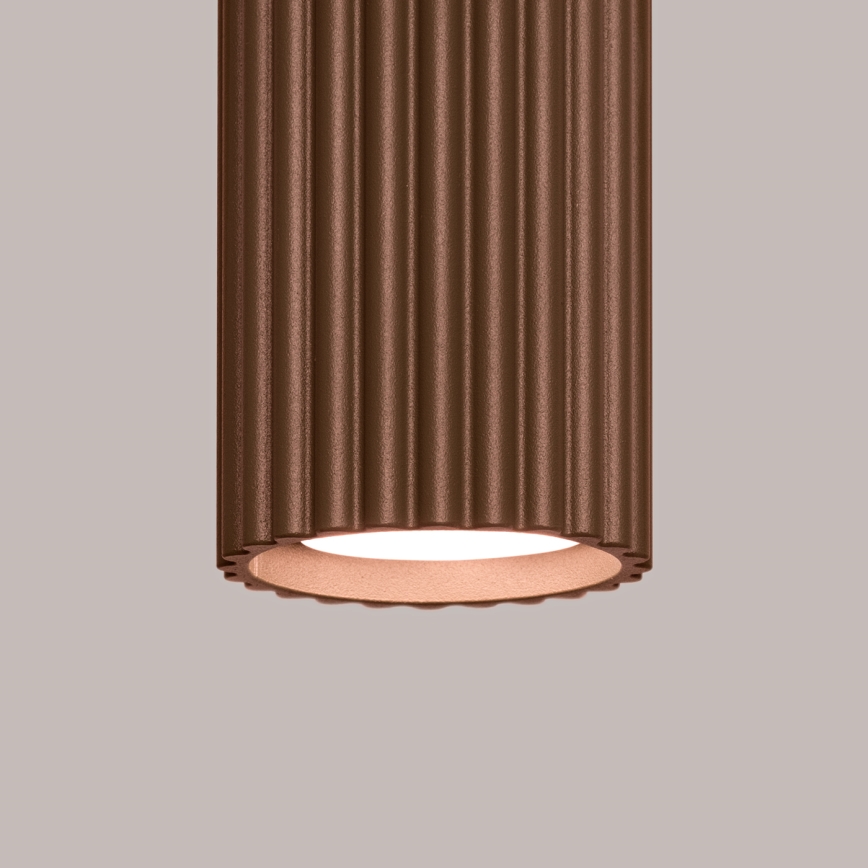 Brilagi - Spot LED CRESTO 1xGU10/10W/230V 10 cm castanho