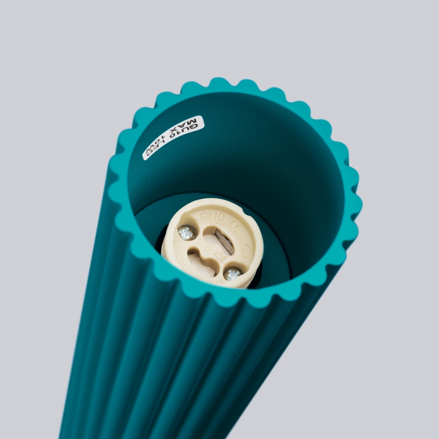 Brilagi - Spot LED CRESTO 1xGU10/10W/230V 10 cm turquesa