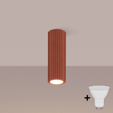 Brilagi - Spot LED CRESTO 1xGU10/10W/230V 20 cm vermelho