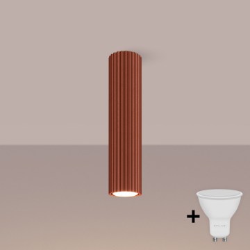 BRILAGI - Spot LED CRESTO 1xGU10/10W/230V 30 cm laranja