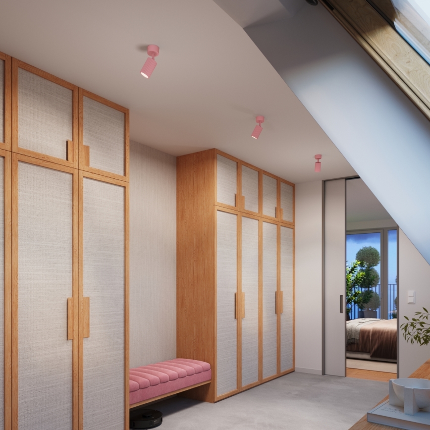 Brilagi - Spot LED CRESTO 1xGU10/10W/230V rosa