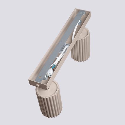 Brilagi - Spot LED CRESTO 2x GU10/10W/230V taupe