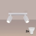 Brilagi - Spot LED CRESTO 2xGU10/10W/230V branco