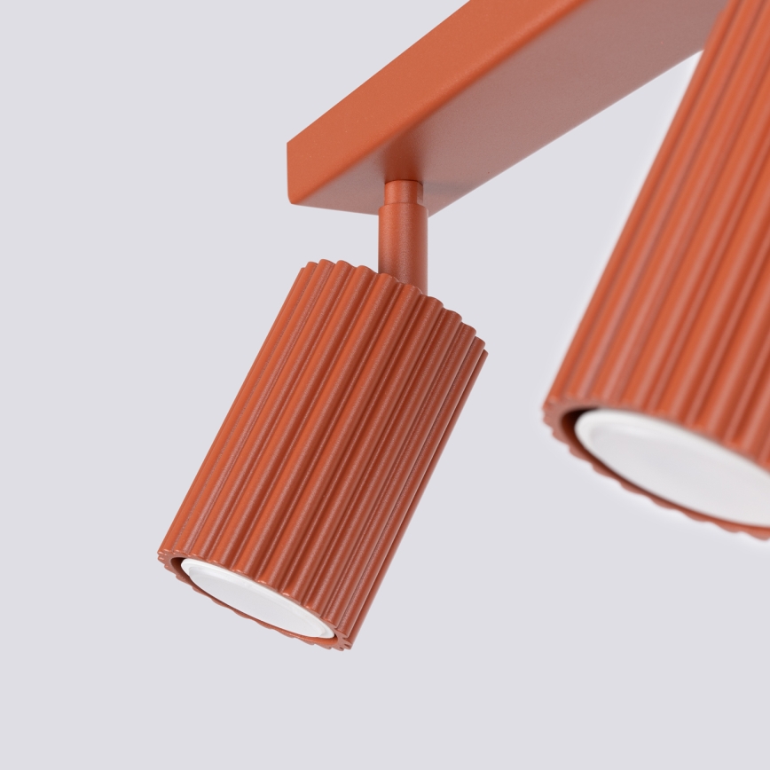 BRILAGI - Spot LED CRESTO 2xGU10/10W/230V laranja