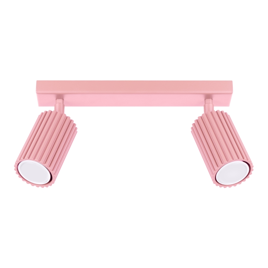 Brilagi - Spot LED CRESTO 2xGU10/10W/230V rosa