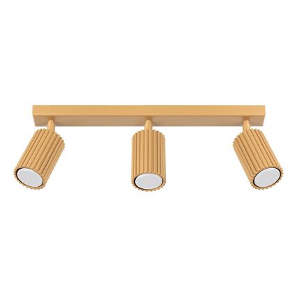 Brilagi - Spot LED CRESTO 3xGU10/10W/230V dourado