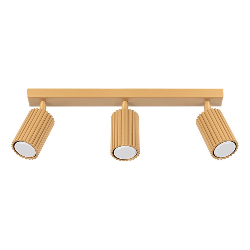 Brilagi - Spot LED CRESTO 3xGU10/10W/230V dourado