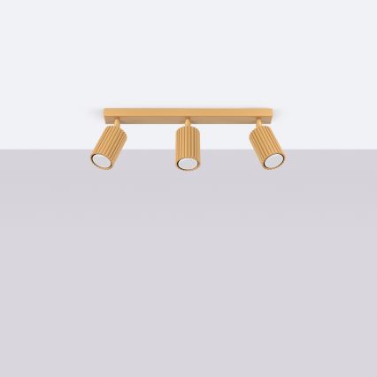 Brilagi - Spot LED CRESTO 3xGU10/10W/230V dourado